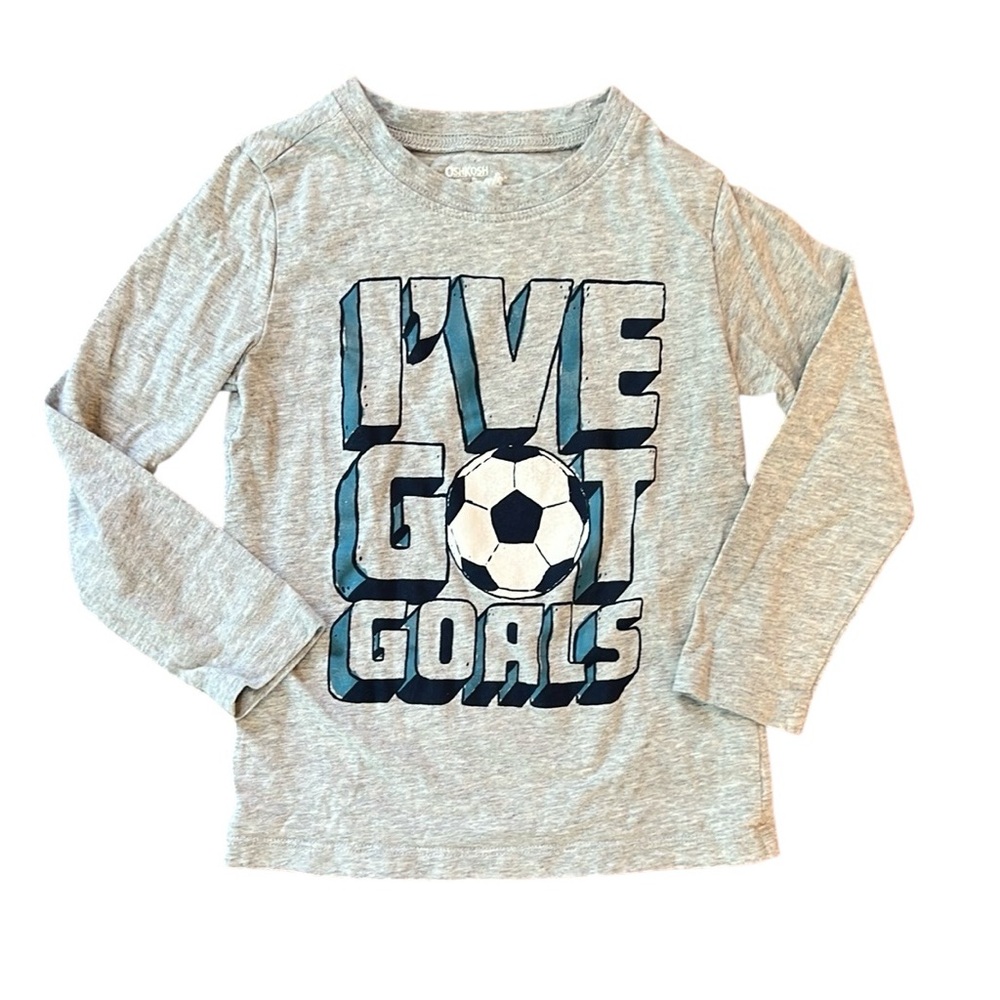 “I’ve Got Goals” Soccer Shirt Size 3T